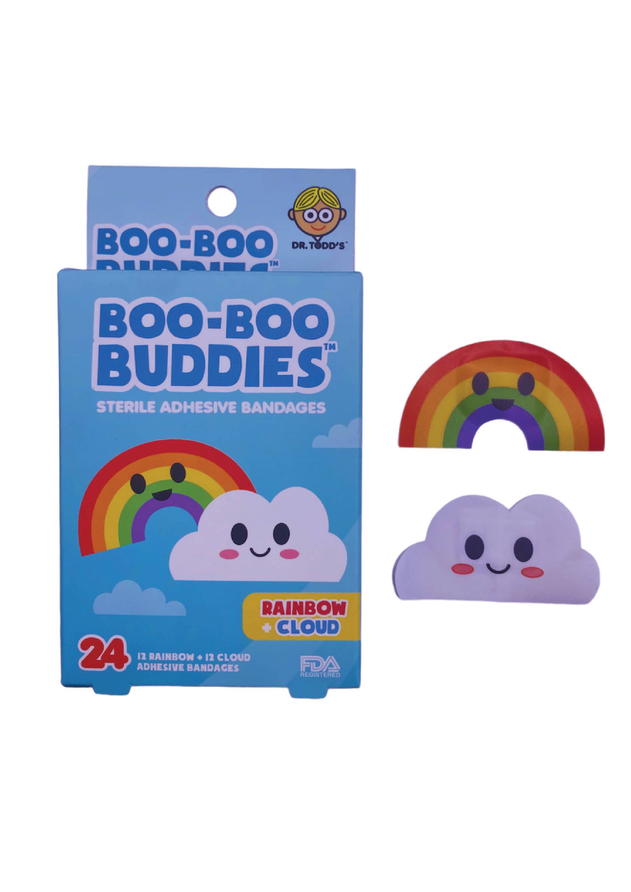 Boo Boo Buddies - Vendita all'ingrosso Cerotti/bende - 36 ESPOSITORI PDQ - Ogni Scatola - 24 Confezioni | Divertente, Impermeabile,12