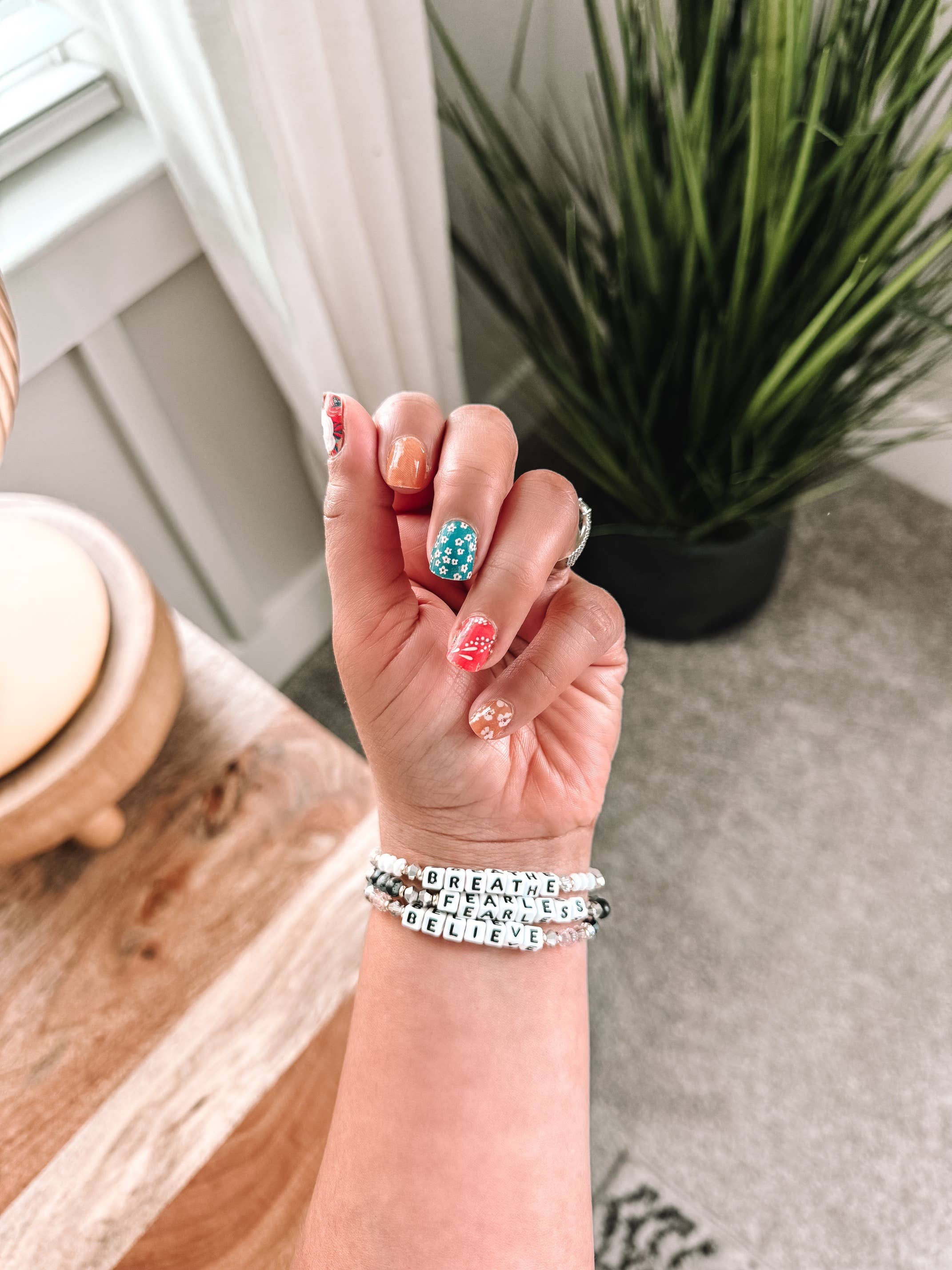 Ivy & Ash - Wholesale Nail Art/Decal - Wildflower | Colorful Summer Florals Nail Wrap Set3