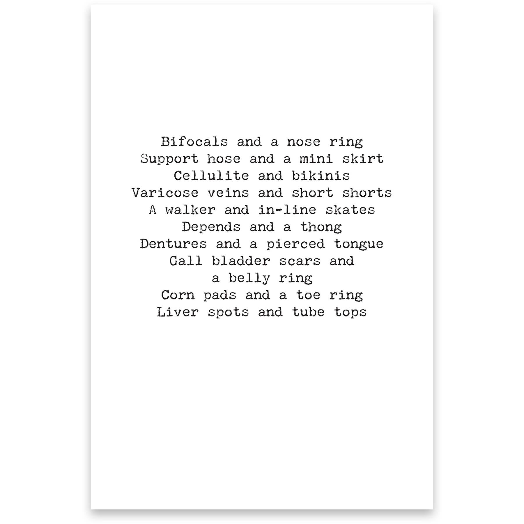 Primitives by Kathy - Wholesale Everyday Greeting Card - Golden Years Greeting Card1