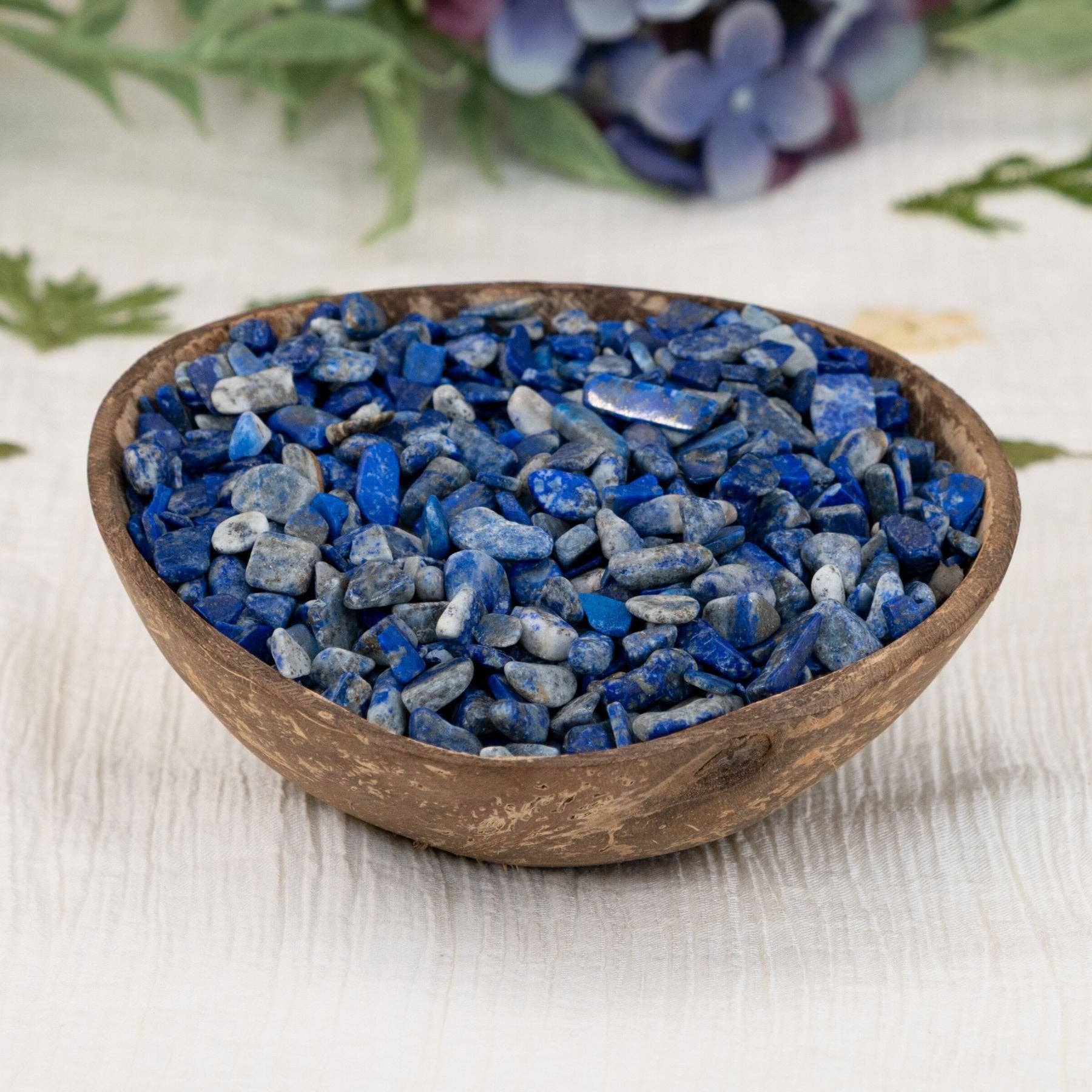 Down To Earth - Wholesale Spiritual Stone/Crystal - Lapis Crystal Chips. 1lb.0