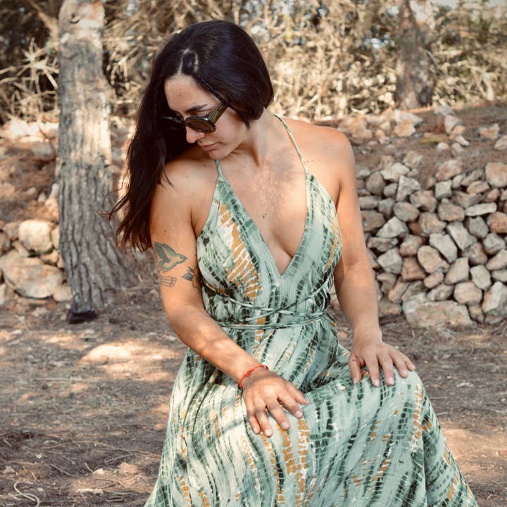 Belu, bohemisk klänning för wholesale av Arena Formentera