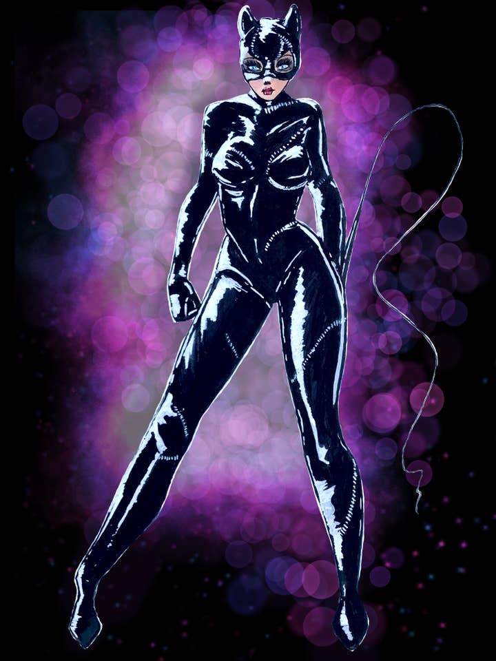 Catwoman pour la vente par Pincushion Pinups
