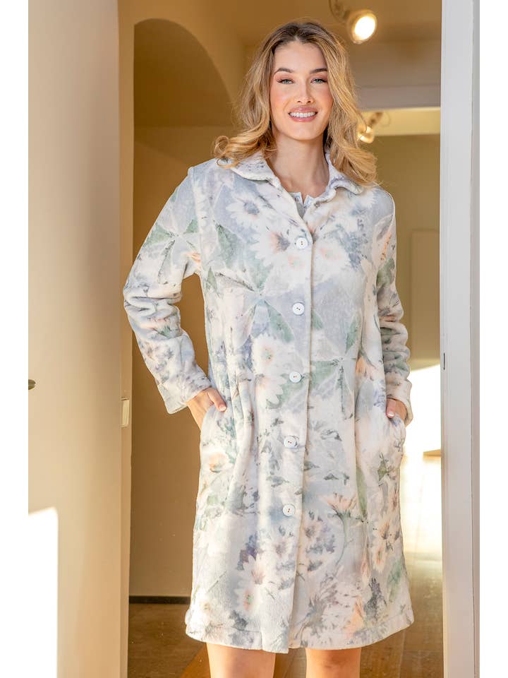 Mitjans - Wholesale Robe - Women's - Buttoned Gown