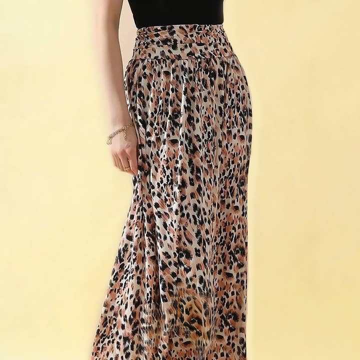 Women’s High-Waist Drawstring A-Line Maxi for wholesale by ACCITY