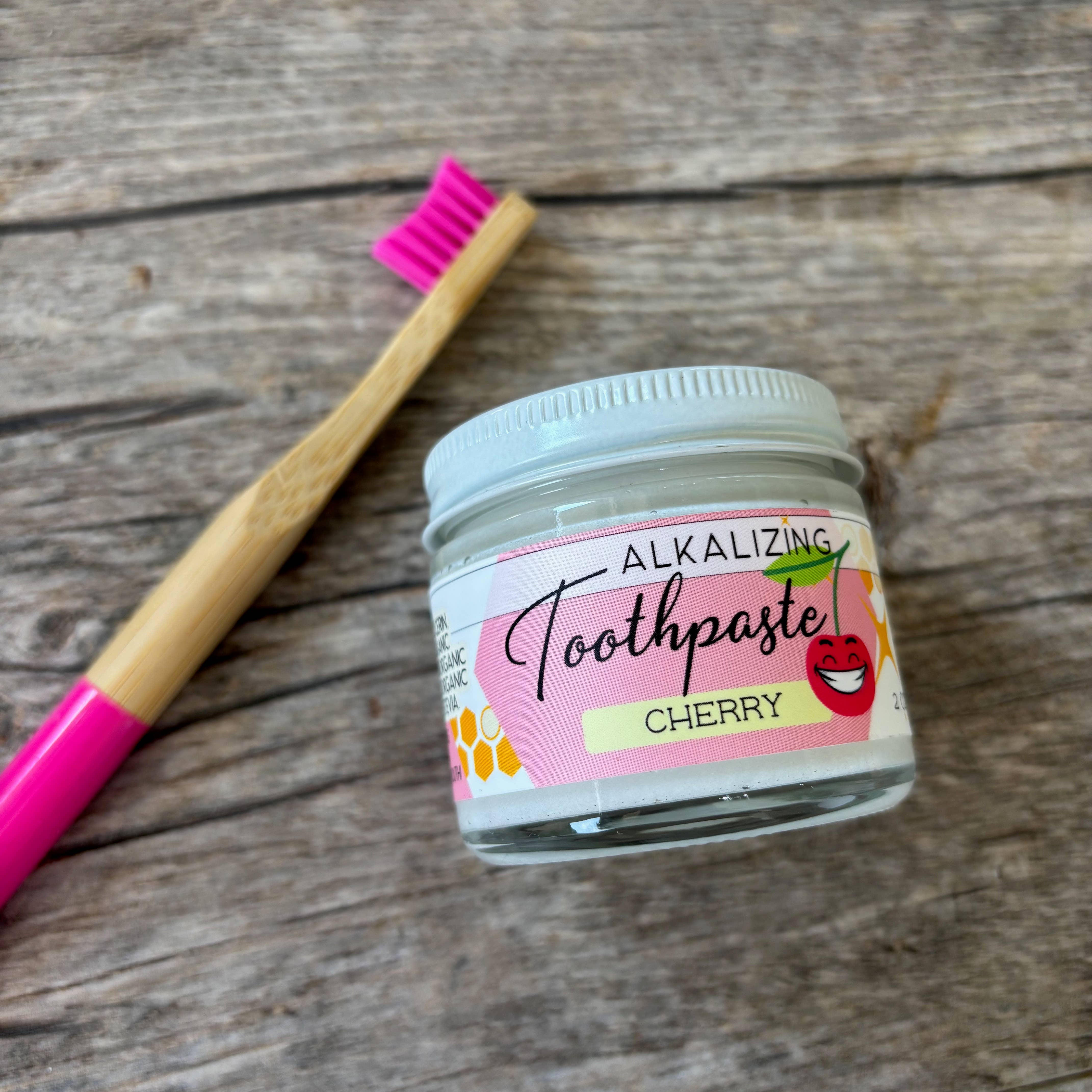 Bubble & Bee Organic - Vente Dentifrices - Dentifrice Alcalinisant à la Cerise1