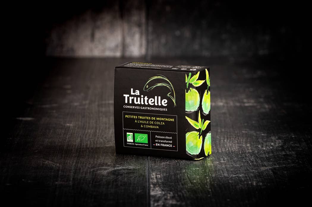 La Truitelle - Wholesale Tinned Fish - Small mountain trout with rapeseed oil and combava