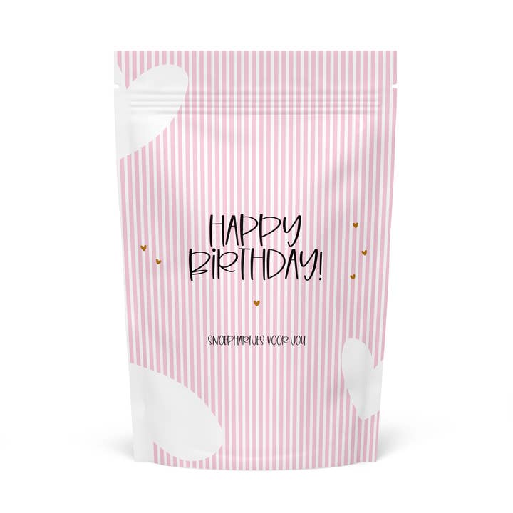 Snoepzak zonder inhoud | Happy Birthday! | Per 3 stuks for wholesale by STATIONERY & GIFT