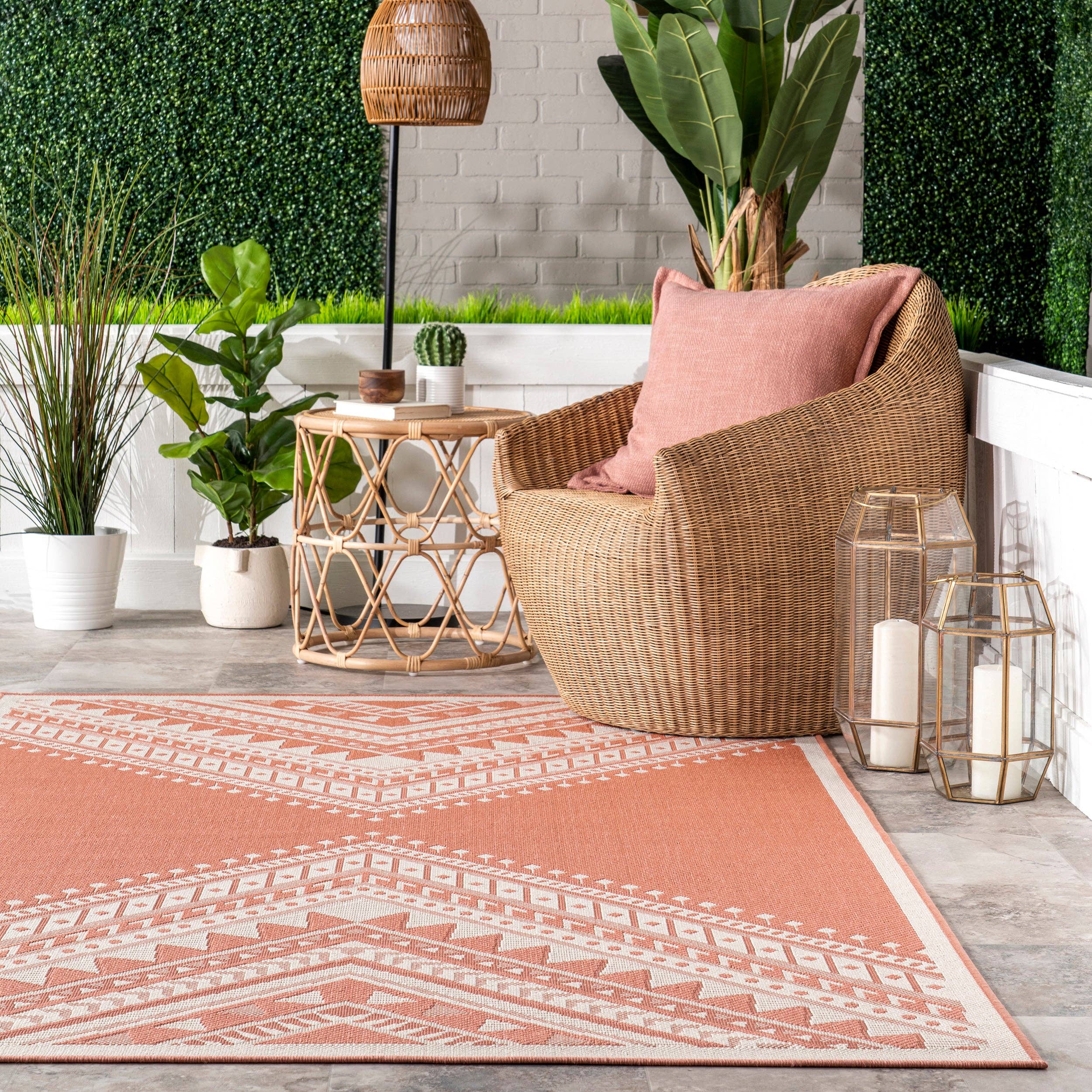 nuLOOM - Wholesale Area Rug - Landry Aztec Indoor/Outdoor Area Rug25