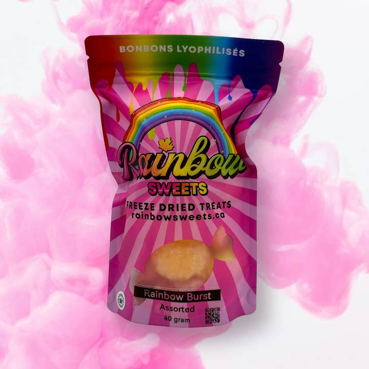 Freeze Dried Rainbow Burst for wholesale by Rainbow Sweets