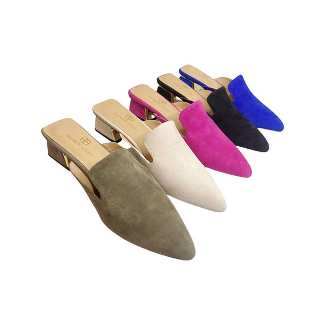 Signatur Mules for engroshandel hos Allison Avery
