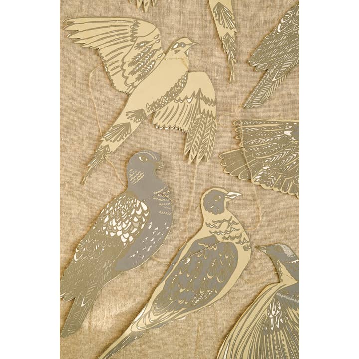 East End Press - Wholesale Bunting/Garland - Turtle Doves Sewn Garland