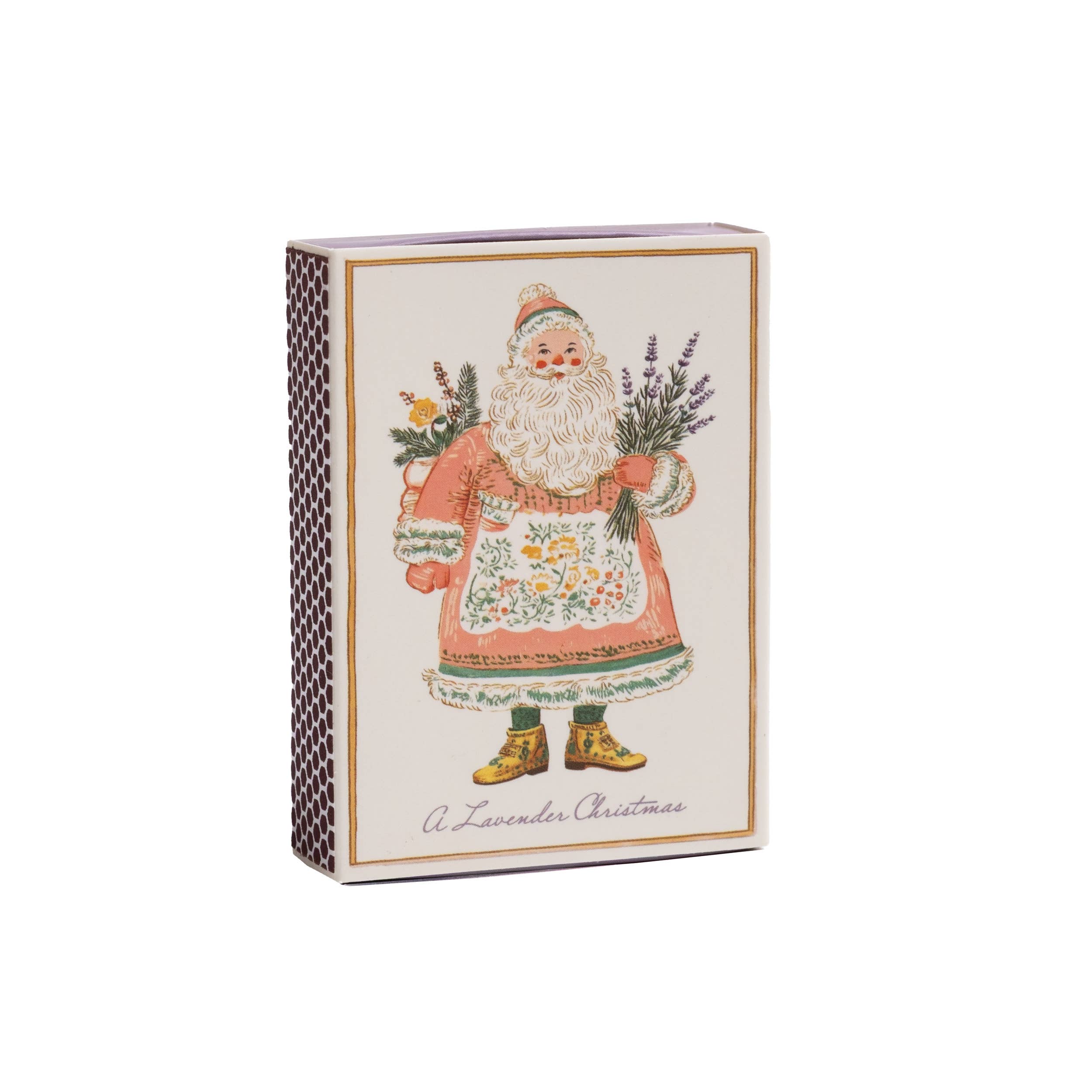 123 Farm - Wholesale Matches - "A Lavender Christmas" – Boxed Set, 2", 40 Safety Matches 2