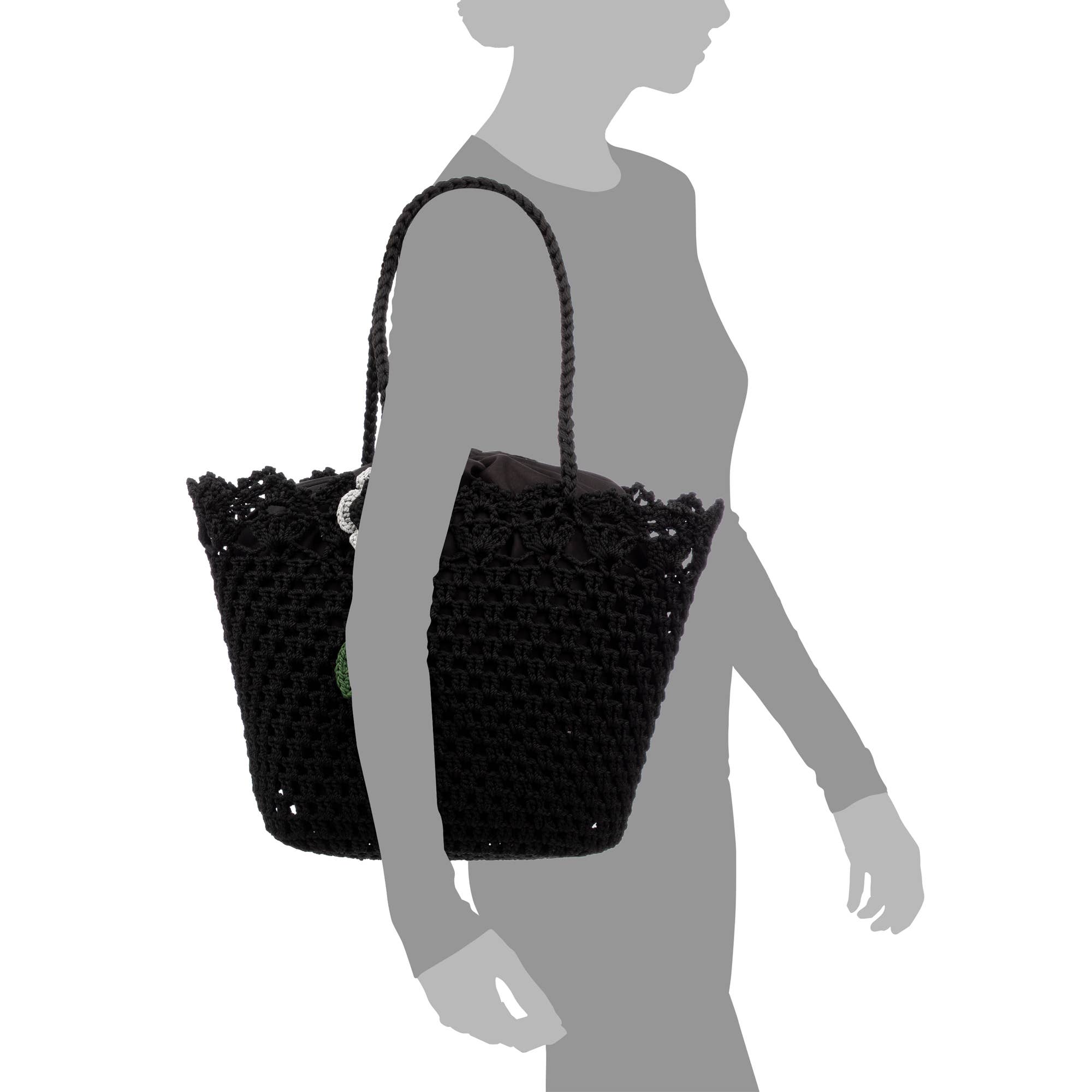 FIRENZE ARTEGIANI - Wholesale Beach Bag - Zeccone women's shoulder bag. Made of cotton, with tassel.10