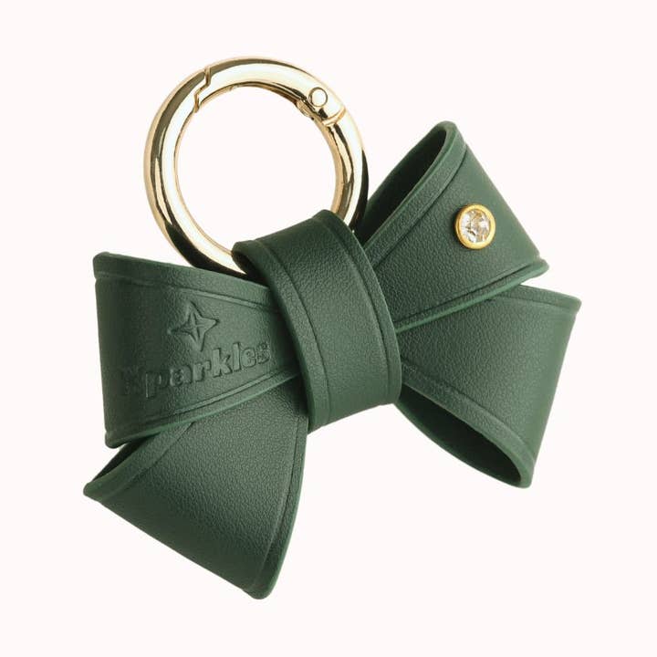 Baby Pink Centerpiece Leather Bow #1 for wholesale by Xparkles