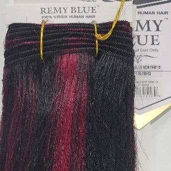 AEsthetic - Vendita all'ingrosso Extension per capelli - Remy Blue Capelli Umani Lisci per Cucitura YKW 10, 1215