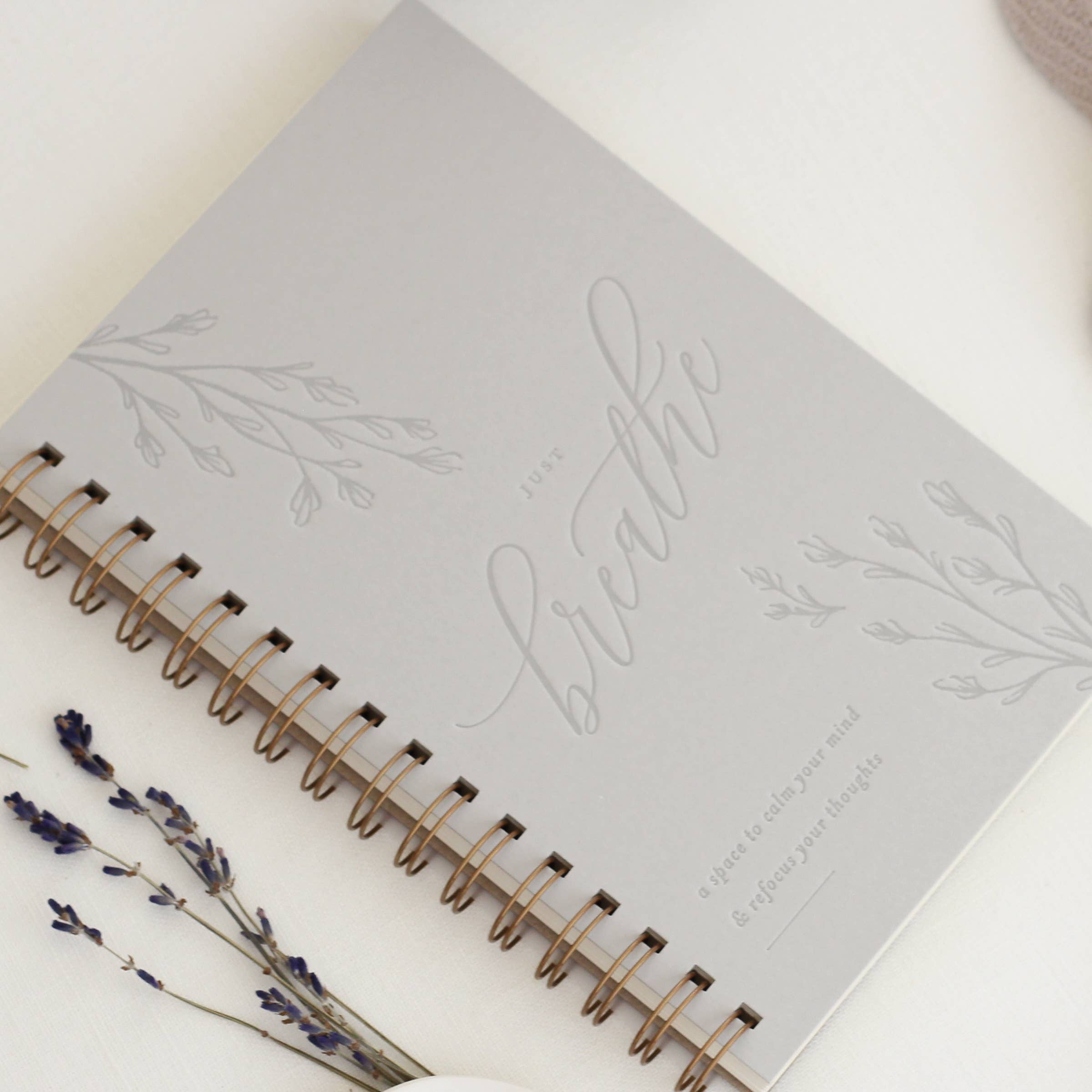 Jen Simpson Design - Vente Journal intime - Just Breathe//Anxiety Journal6