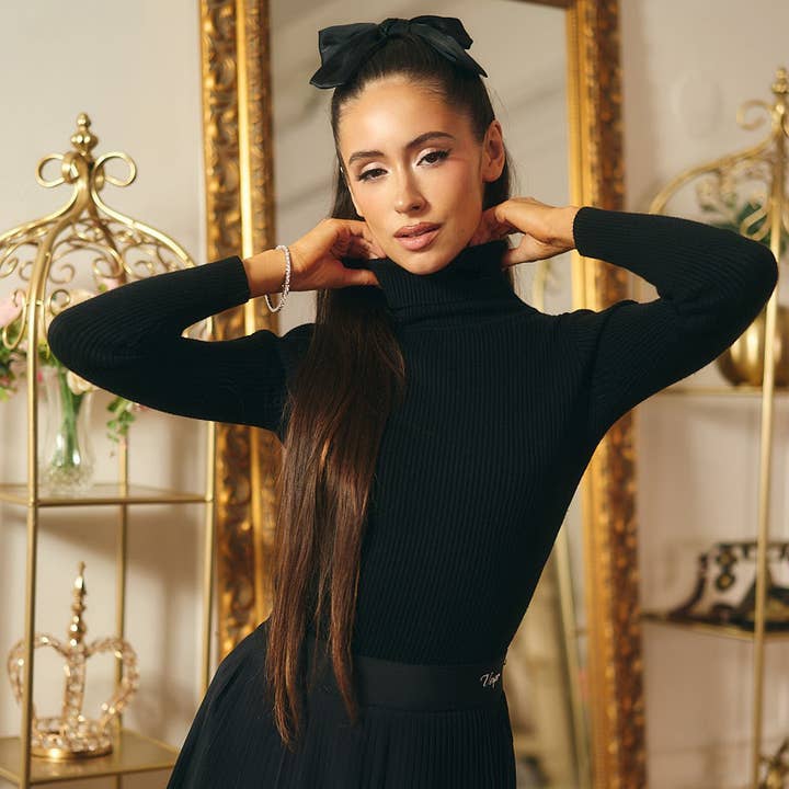 Maglione Dolcevita a Coste - Strato Base per la vendita all'ingrosso da parte di Vespr