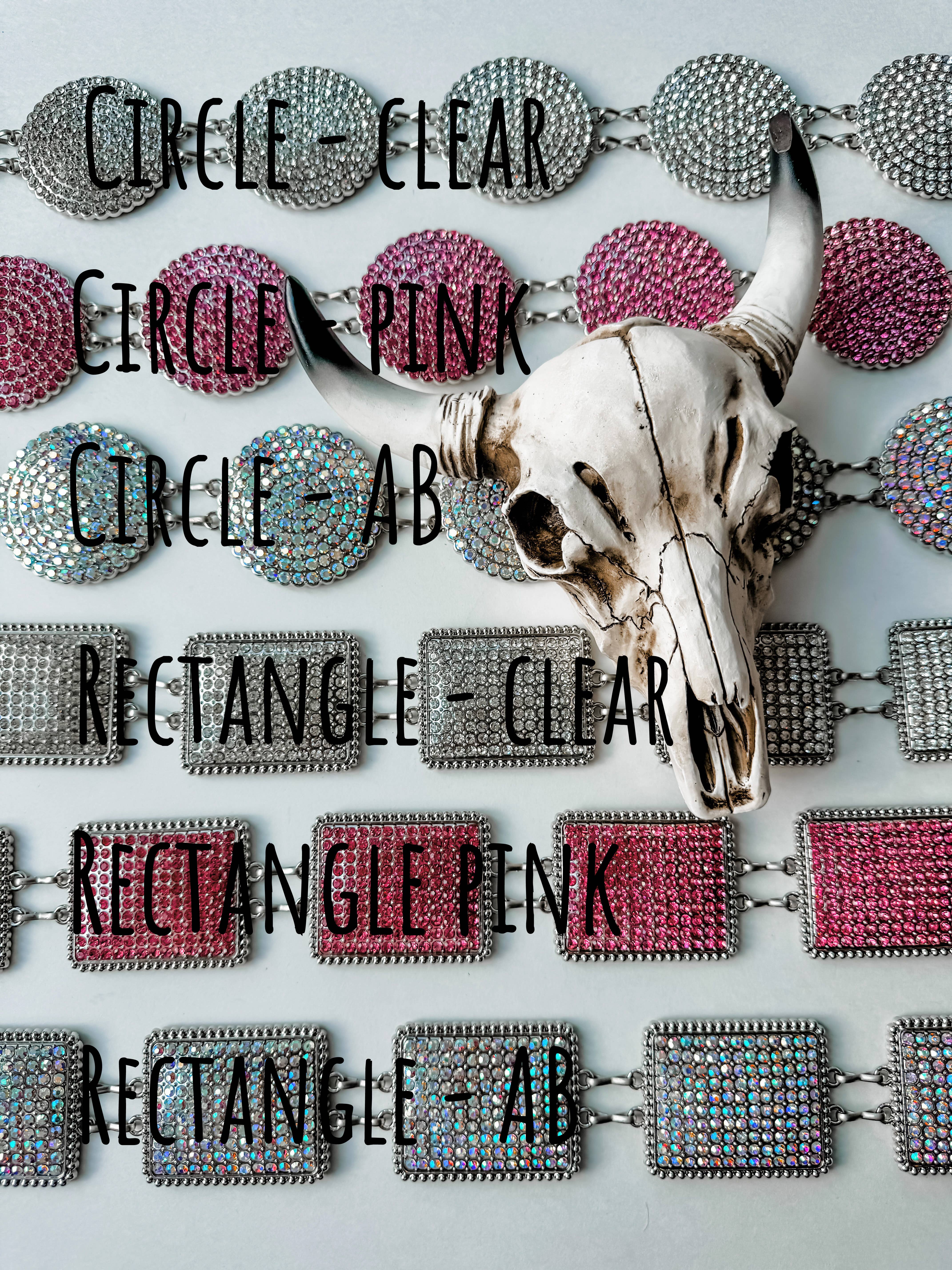 Boho Ranch Shop - Wholesale Belt - Women's - Bling Statement Western Chain Belt3