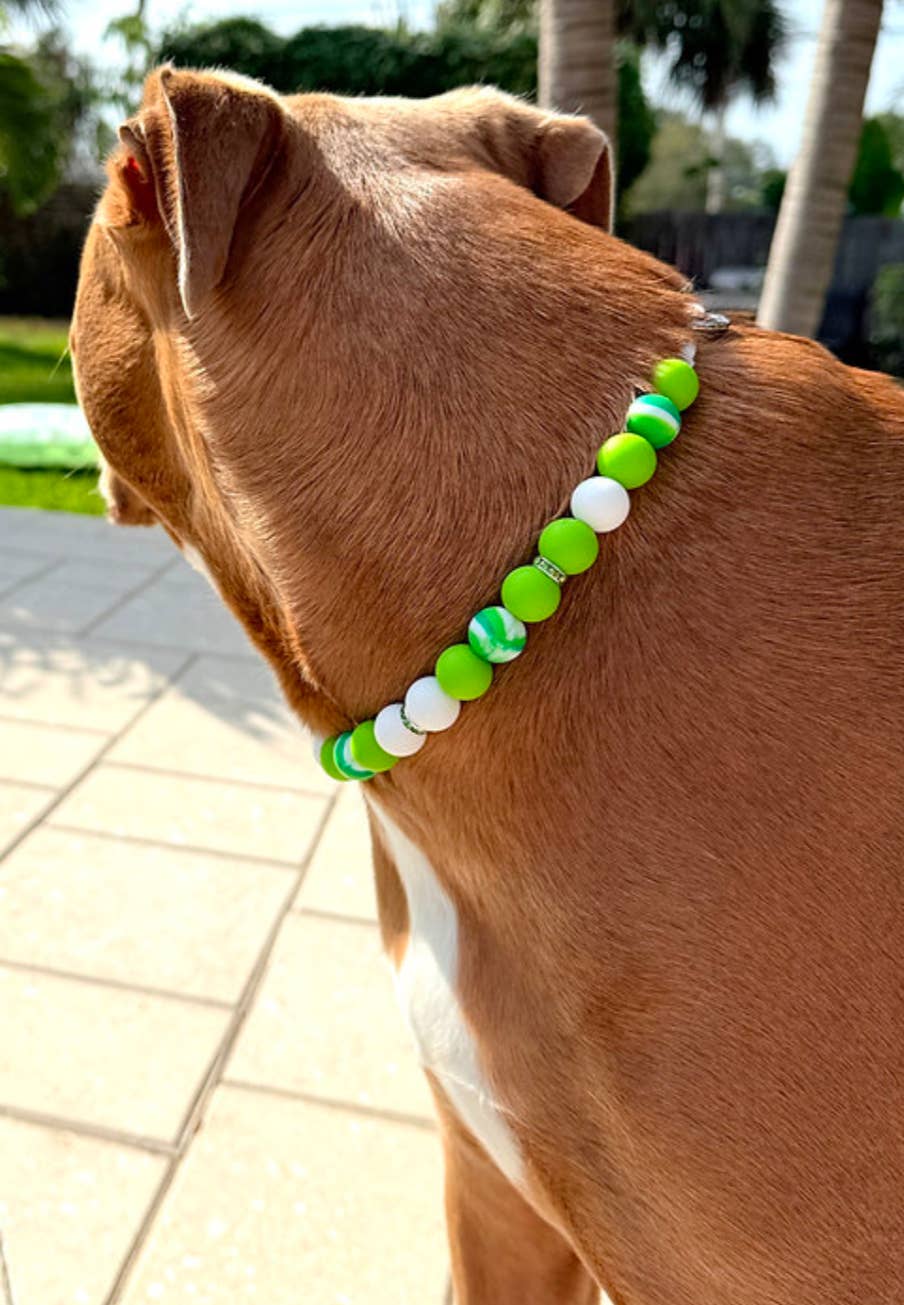 Dainty Paws - Wholesale Pet Collar - Cat/Dog - Lucky Charm | Beaded Dog Collar   4