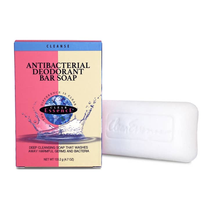 Clear Essence® Antibacterial Deodorant Bar Soap for wholesale by Clear Essence Cosmetics USA