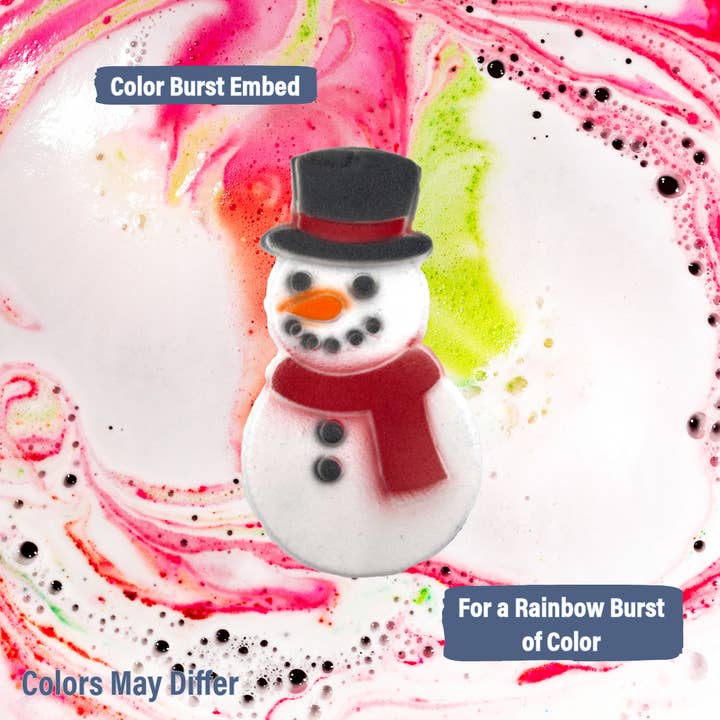 Luxiny Products - Luxurious Bath and Body - Wholesale Bath Bomb/Fizz - Christmas Best Seller | Snowman | Frosty | Bath Bomb