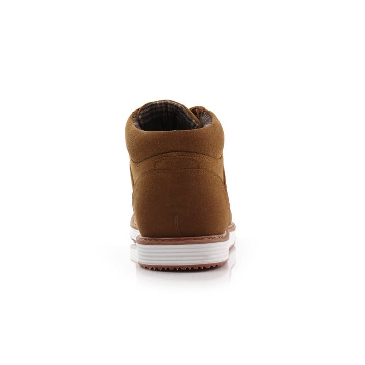 JAX Ferro Aldo Men's Lifestyle Sneakers in Toffee Suede for wholesale on Faire4