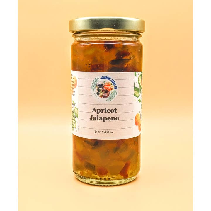 Apricot Jalapeno for wholesale by Jammin Jams TN LLC