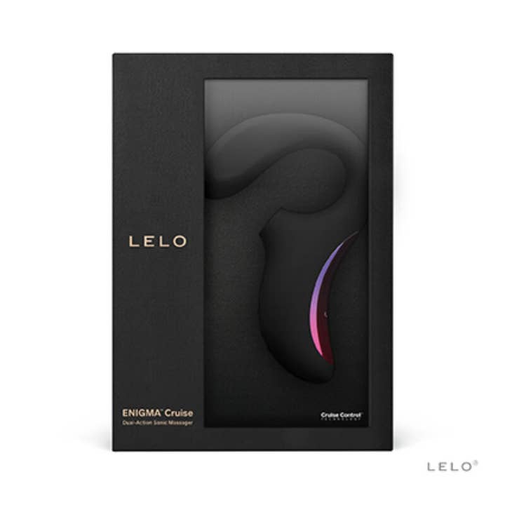 LOVERS - SHOP – Großhandel Sexspielzeug – LELO ENIGMA CRUISE SONIC MASSAGEGERÄT DOPPELSTIMULATION SCHWARZ