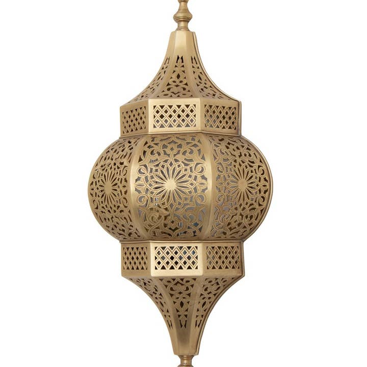 Lyxig marockansk vägglampa, Antik mässing Vägglampa Redouanne för wholesale av Maroccarpets Poufs and pillows wholesale +31648976894