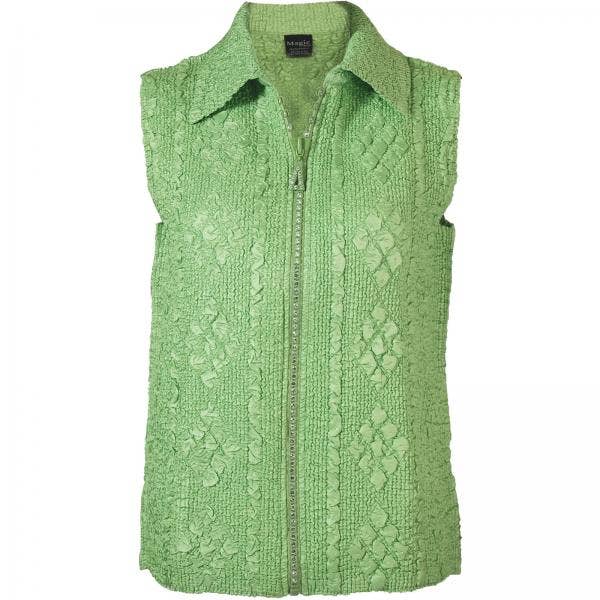 The Magic Scarf Company - Wholesale Outerwear Vest - Women's - 1367 - Diamond Zipper Vests18