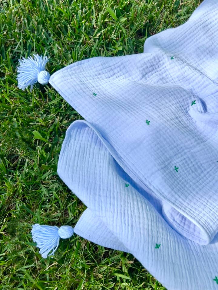 Arrullo Florianne de muselina 100% algodón orgánico para venta al por mayor de OÛCOLLIE