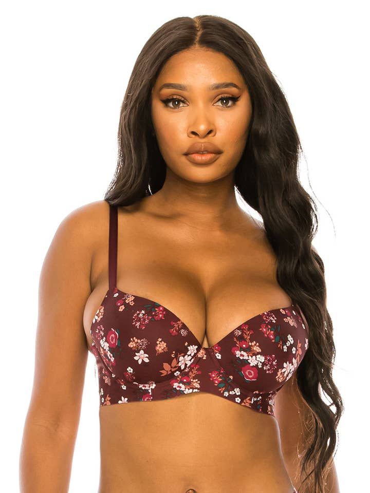 Soutien Push Up YM-89432-BRA-C01-BC por atacado de Best Underwear Line