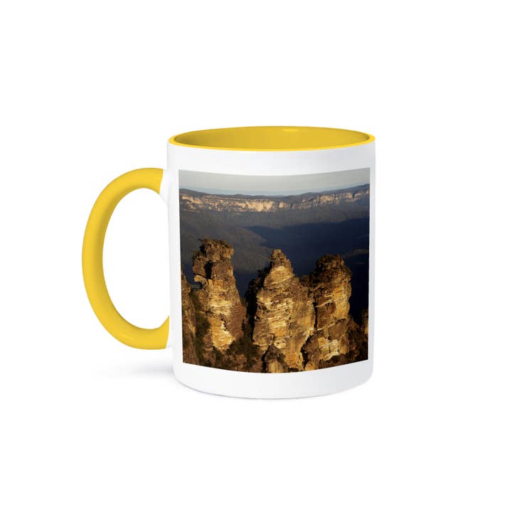 3dRose - Wholesale Coffee Mug - 3dRose, Australia, New South Wales, Three sisters, rock formation-AU01 DWA3232 - David Wall, Mug