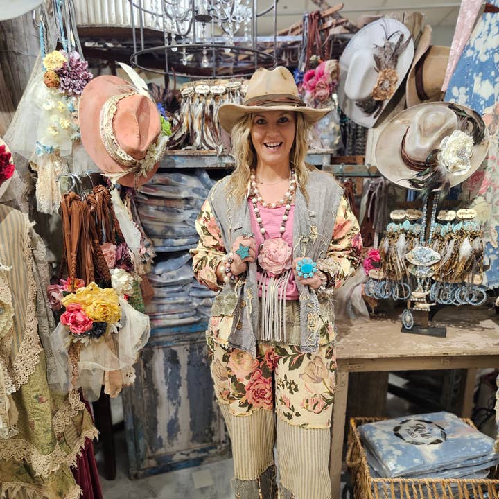 Pantalon Chambray Taille Unique pour la vente par A Rare Bird Shop