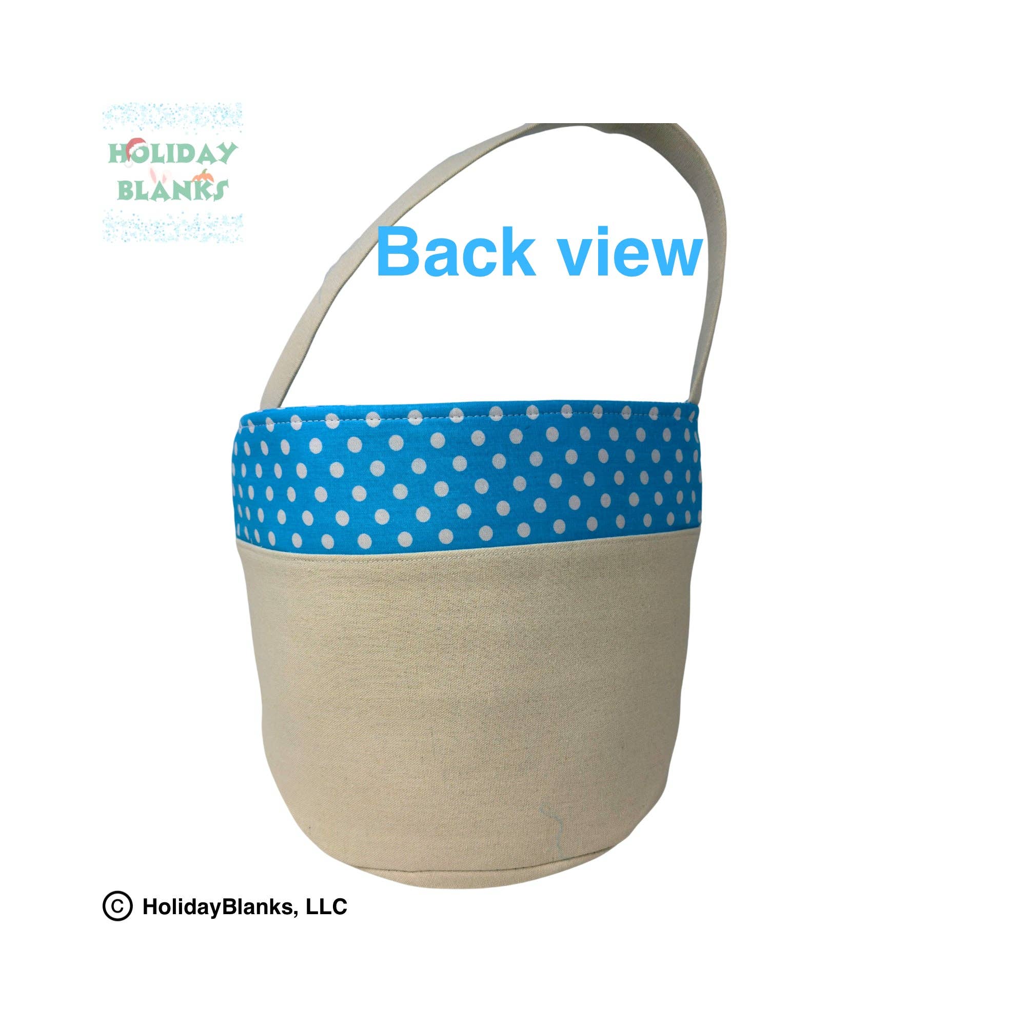 Holiday Blanks - Wholesale Basket - Kids & Baby - Easter Bunny and Carrot Applique Basket Embroidery Blank4