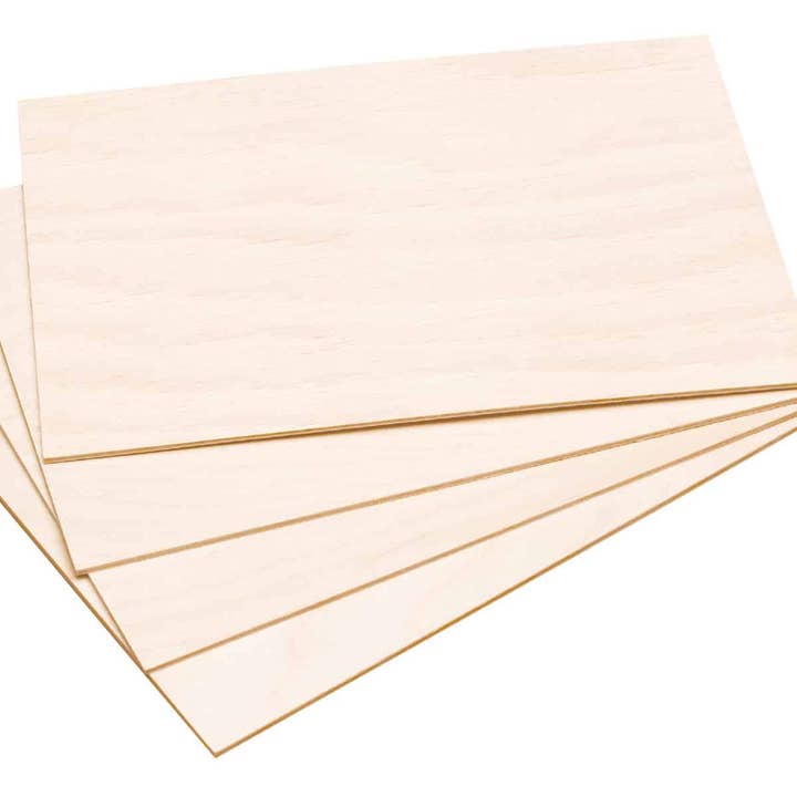 Die Werkkiste - Wholesale Craft Supplies - 3 mm poplar plywood x4