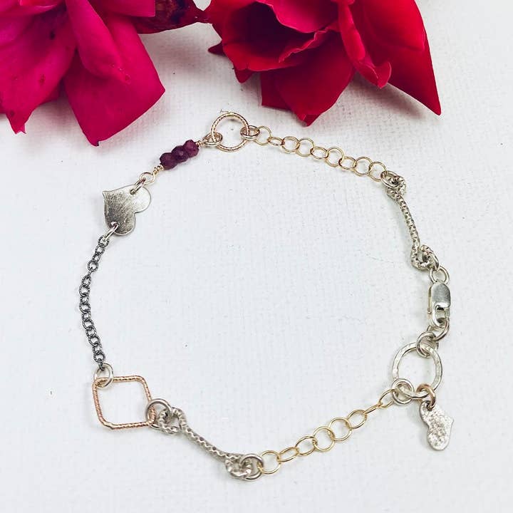 Ruby Dear Bracelet for wholesale by Laura J Designs