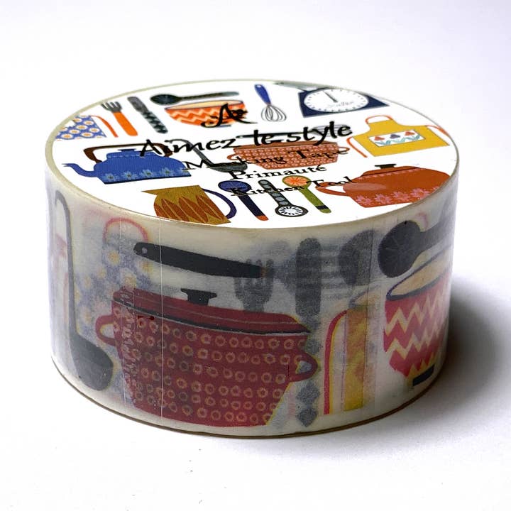 Washi / Masking Tape "Kitchen Tools" für den Großhandel von Creabrulee