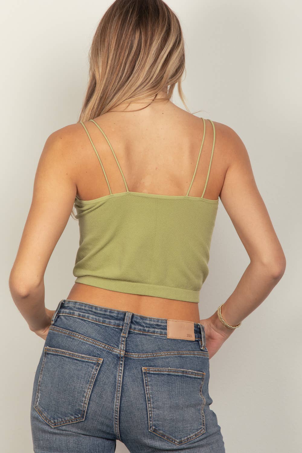 VERY J - Vente Débardeur – femme - NT11660 - Débardeur Slim Fit à double bretelle, doux et extensible14