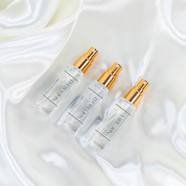 GLOW Lather + Wick - Wholesale Perfume/Eau de Toilette - Sol Crush/Vanilla Sol/Sol Bright Perfume Mini 10 mL1