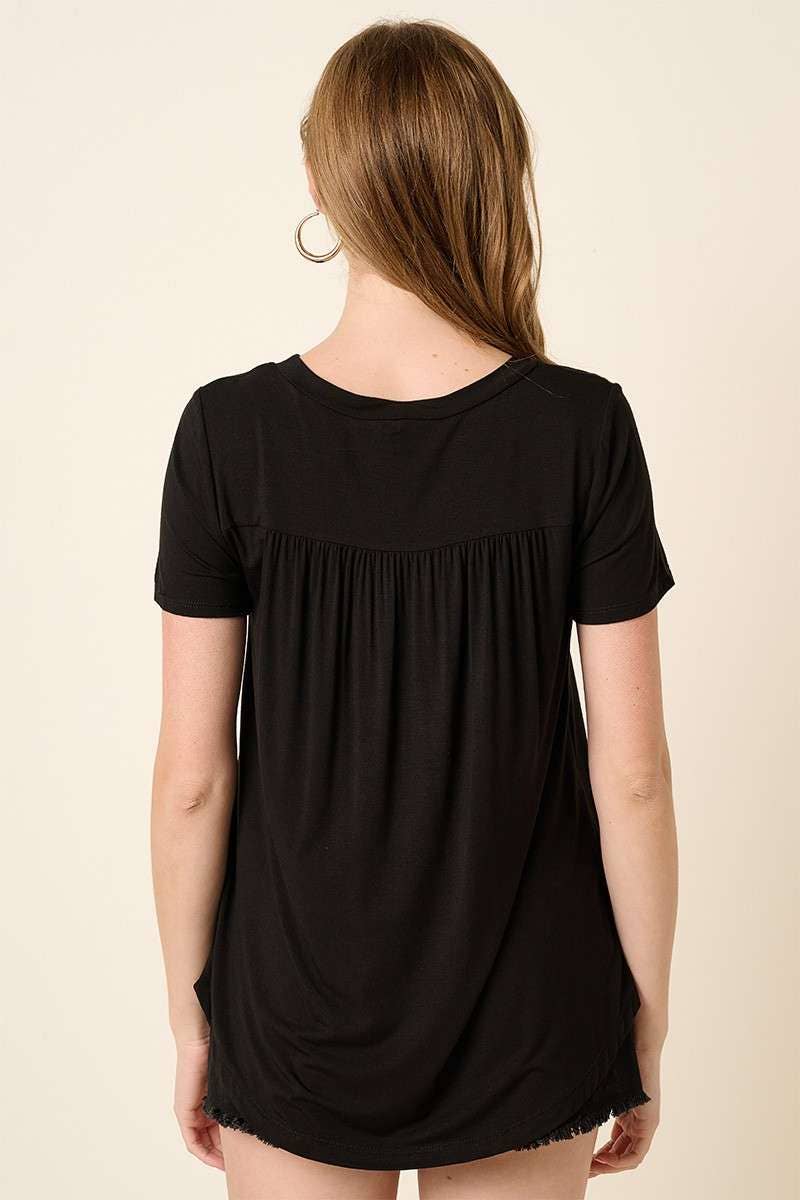 mittoshop - Wholesale T-Shirt - Women's - BT5339-SCOOP NECK ROUNDED HEM BAMBOO TOP11