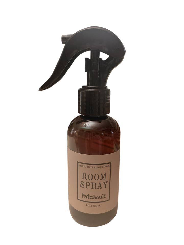 4 oz. Room Spray- Patchouli for wholesale by Shoots, Roots & Leather Boots