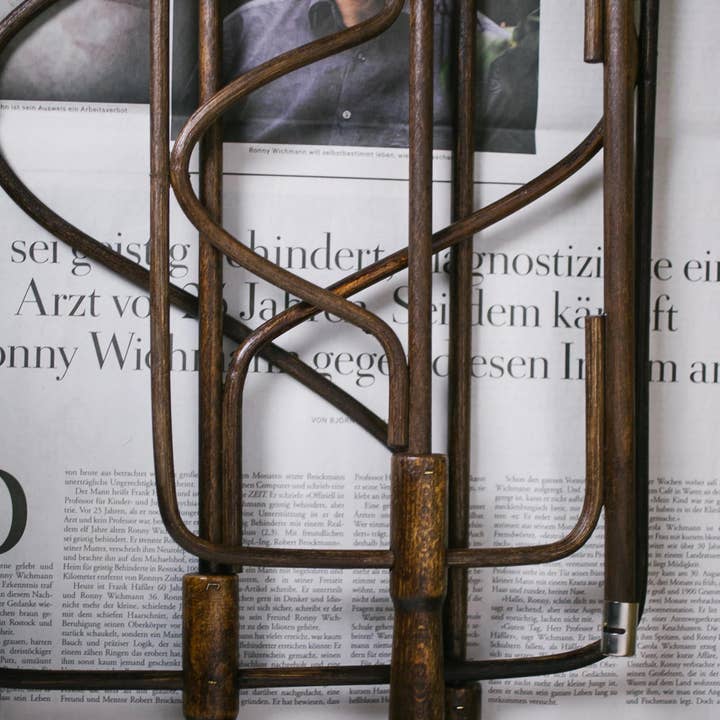 Formpoet - Wholesale Magazine Rack - Newspaper holder brown 60cm