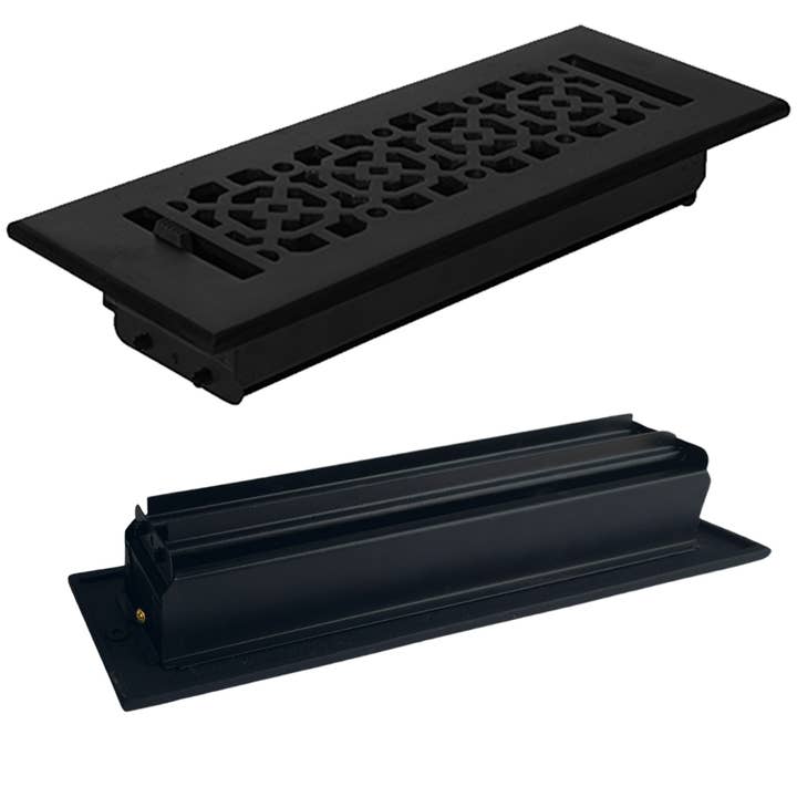 3"x10" AIR SUPPLY Vent with Detachable Steel Louver for wholesale by Registers and Hardware Hub Inc.