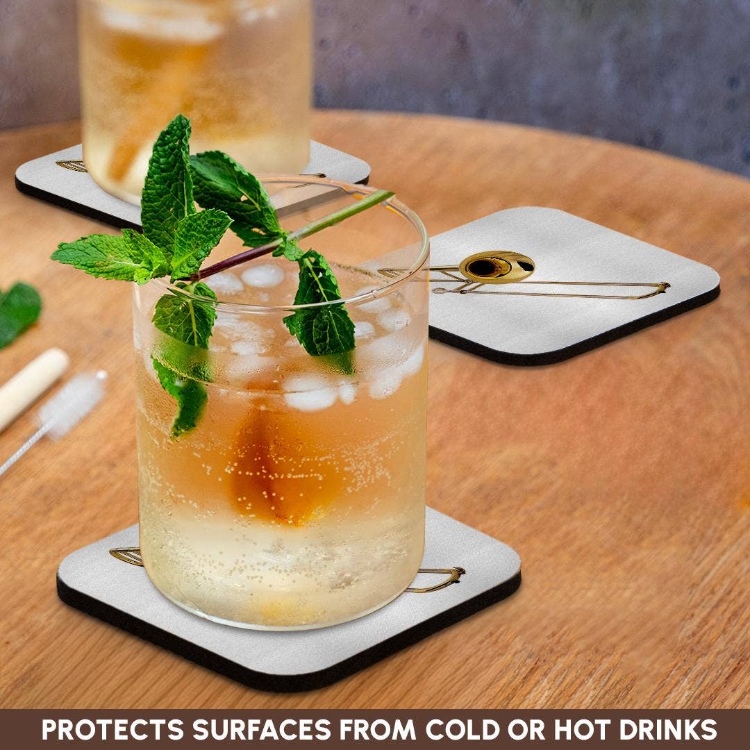 3dRose - Wholesale Coasters - 3dRose, Trombone, Coaster9