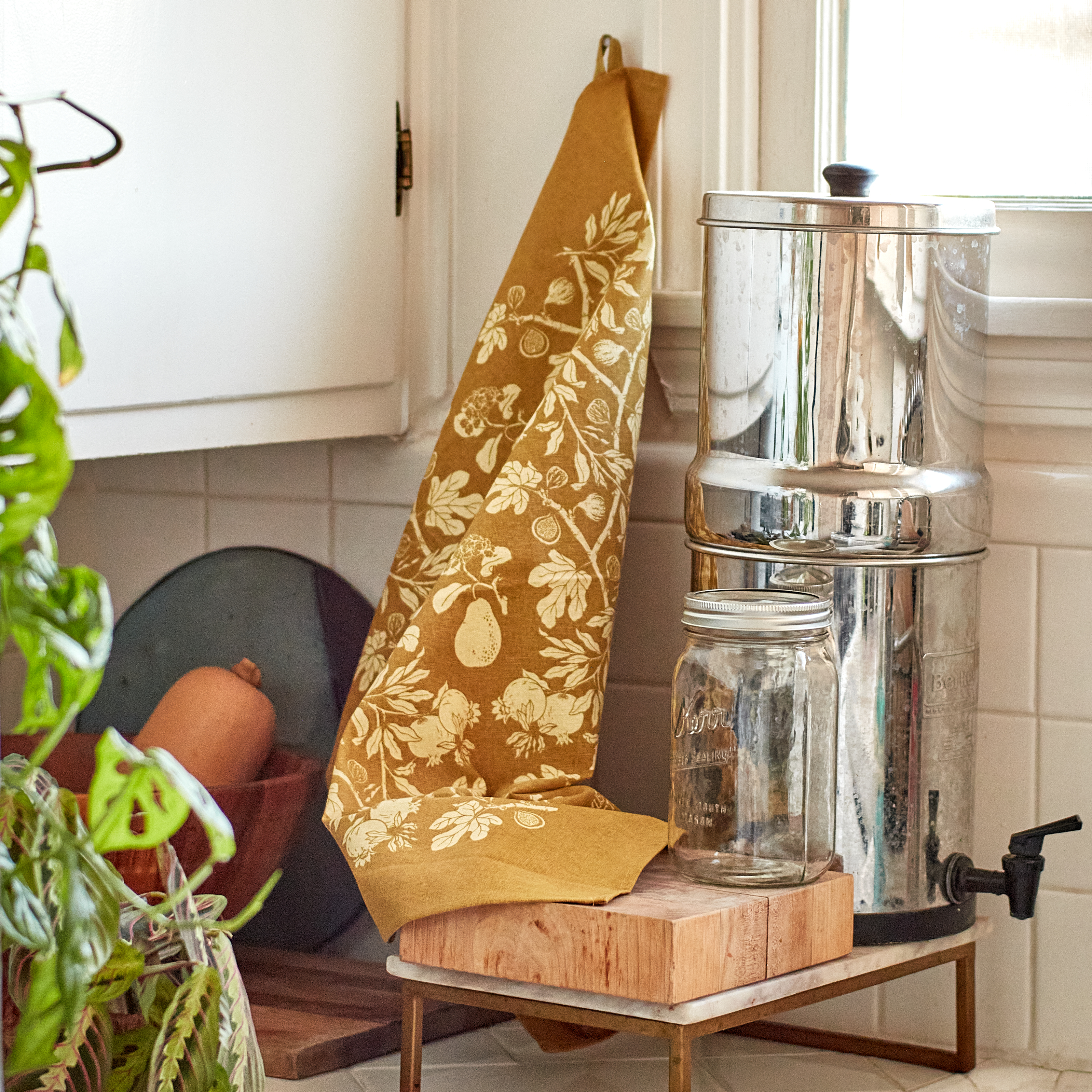 Mustard Beetle - Wholesale Tea Towel - Tea Towel: Figs2