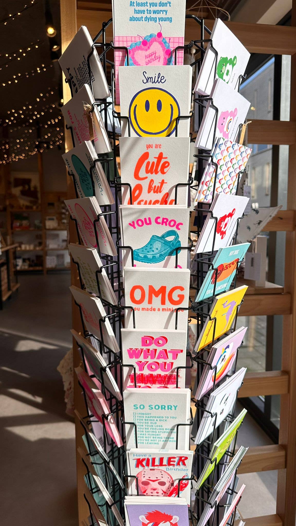 Studio Inktvis – Großhandel Freundschaftskarten – Es gibt niemanden, den ich lieber mit Riso Print in der Hölle verbrennen würde4