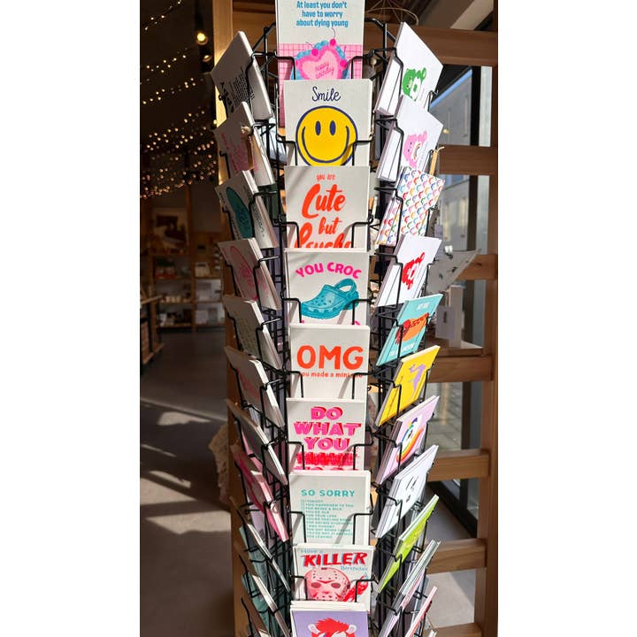 Studio Inktvis – Großhandel Freundschaftskarten – Es gibt niemanden, den ich lieber mit Riso Print in der Hölle verbrennen würde4