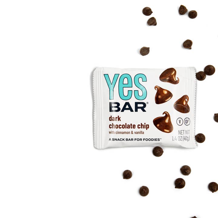 YES Bar® - Low Sugar Snack Bars - Wholesale Snack Bar - Dark Chocolate Chip - Premium Real Food Snack Bar12
