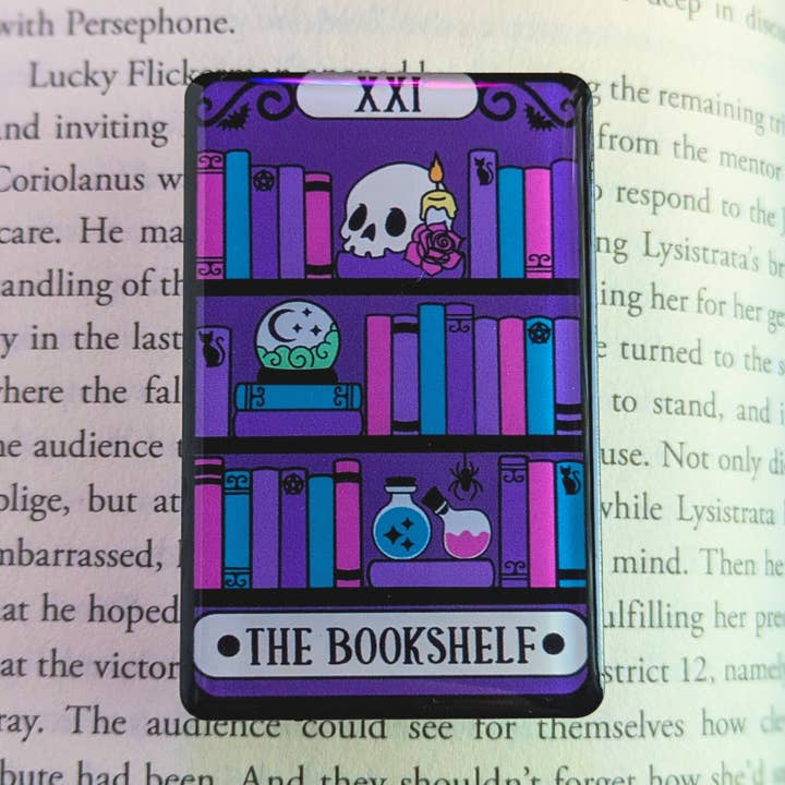 La Poignée de Téléphone Carte de Tarot Étagère à Livres pour la vente par Indigo Maiden